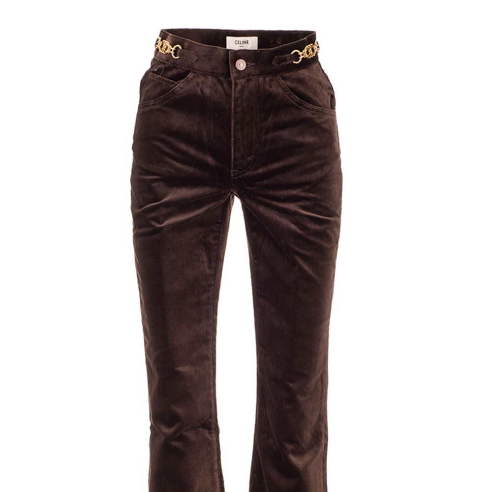Celine velvet jeans